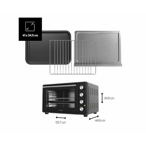 Horno de sobremesa TAURUS Horizon 45, capacidad 45L. 2000W.