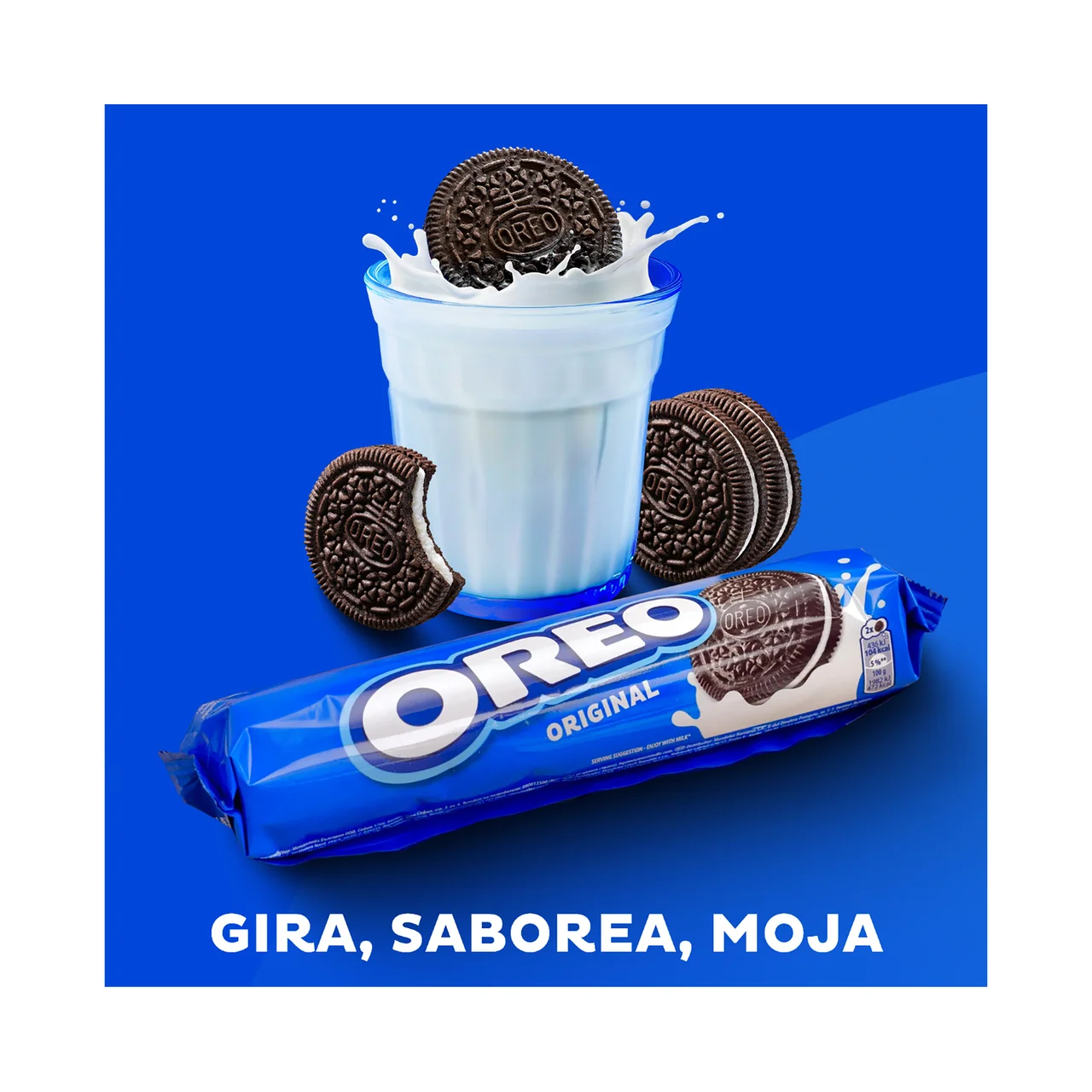Galletas de cacao rellenas de crema de vainilla 154 g.