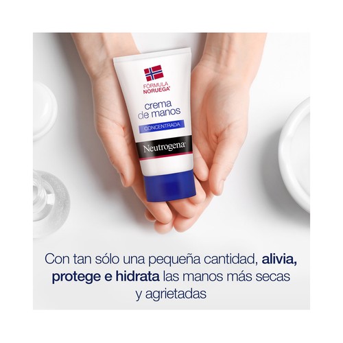 NEUTRÓGENA Crema de manos concentrada con perfume, para alivio inmediato de manos secas NEUTRÓGENA 2 x 50 ml.