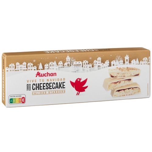 PRODUCTO ALCAMPO Turrón praliné cheesecake 145gr