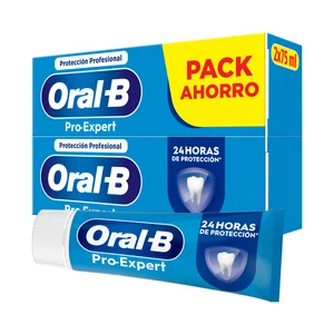 ORAL-B Pro-expert protección profesional Pasta de dientes con protección contra la placa 2 x 75 ml.