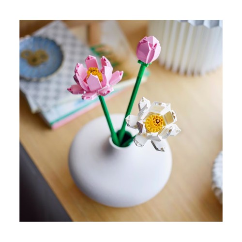 Flores de loto LEGO Flowers 40647, 220 piezas.