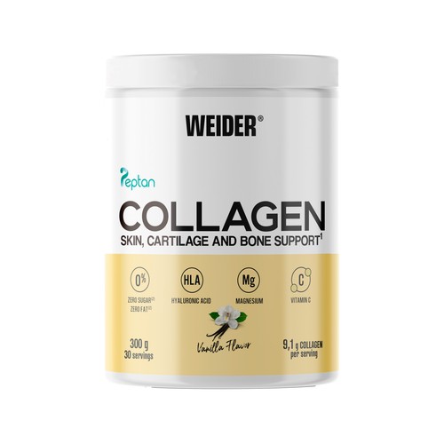 WEIDER Colágeno en polvo de vainilla 300 g.