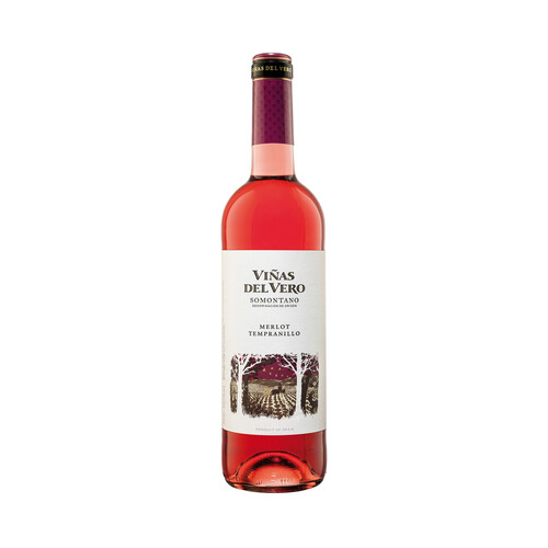 VIÑAS DEL VERO  Vino rosado con D.O. Somontano botella de 75 cl.