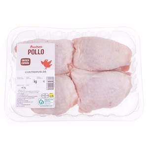 Auchan Contramuslos de Pollo 4 Uds. Producto Alcampo 375 G