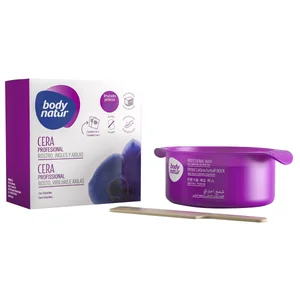 BODY NATUR Cera especial microondas, para rostro, ingles y axilas BODY NATUR 100 g.