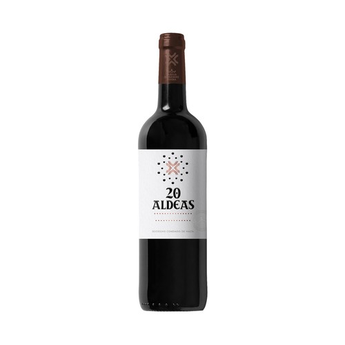 20 ALDEAS Vino tinto con I.G.P. Vinos de la Tierra de Castilla y León botella 75 cl.