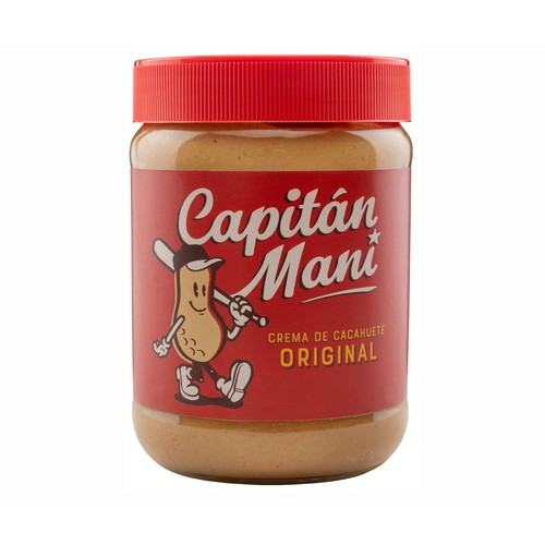 Crema de cacahuete suave CAPITAN MANI 510 gr,