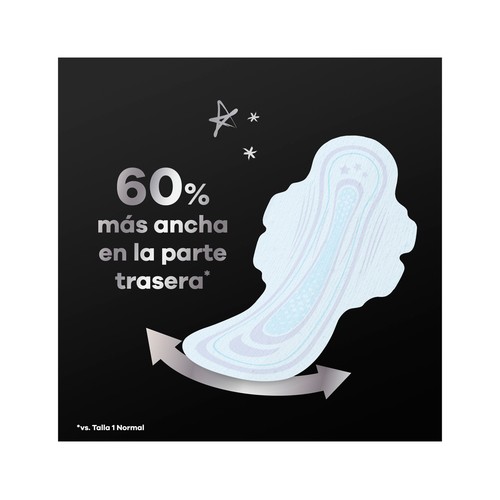 AUSONIA Compresas ultrafinas de noche con alas 8 uds.
