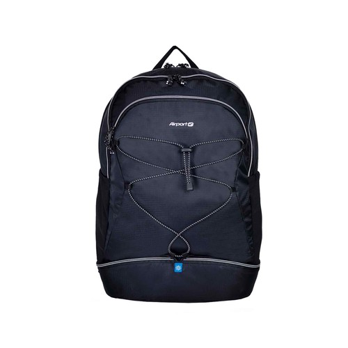 Mochila de viaje Oslo con nevera integrada, color negro L 30L, AIRPORT ALCAMPO.
