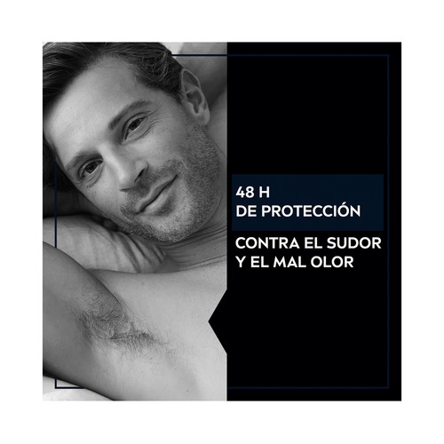 NIVEA Men black & white invisible original Desodorante roll on para hombre con protección anti manchas 50 ml.