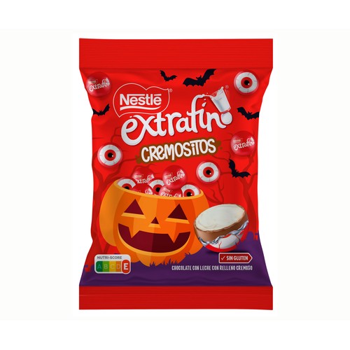 NESTLÉ Bolas de choco con leche Halloween extrafino 144 gr.
