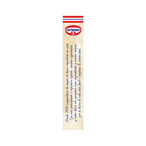 DR. OETKER Lápices pasteleros sabor chocolate, DOCTOR OETKER, caja de 59 g.