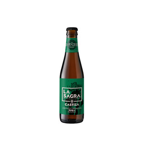 LA SAGRA Cerveza artesana rubia LA SAGRA CASTIZA 33 cl.