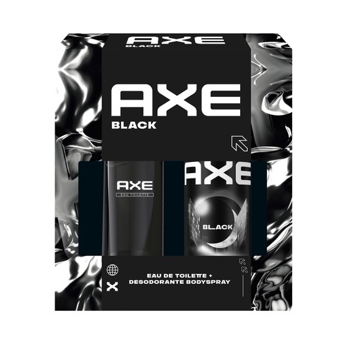 AXE Black Estuche con desodorante en spray (150 ml) y eau de toilette para hombre (75 ml).