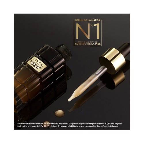 L´ORÉAL PARIS Age pefect Sérum de noche con complejo antioxidante 50 ml.