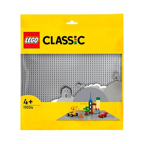 LEGO Classic 11024, Base gris +4 Años