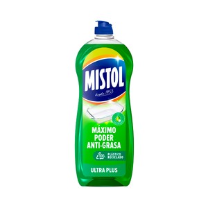 Imagen de MISTOL Ultra plus Detergente concentrado lavavajillas a mano 650 ml.