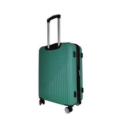 Maleta grande  color azul con 8 ruedas, tamaño 75cm, AIRPORT ALCAMPO.