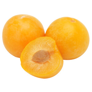 Imagen de Ciruelas amarillas, bandeja de 500 gramos