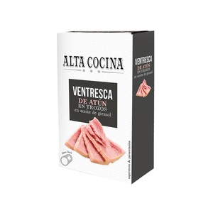 Ventresca de atún en aceite de girasol 75 g.