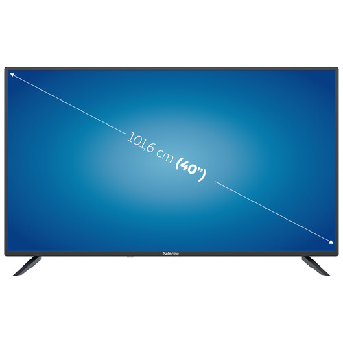 Televisión 101,06cm (40) LED SELECLINE 40S221B FULL HD, SMART TV, WIFI,  TDT HD, USB reproductor, 2HDMI.