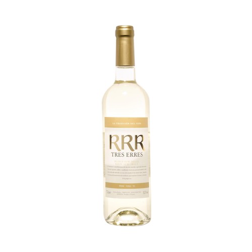 TRES ERRES Vino blanco de mesa, semi dulce TRES ERRES botella de 75 cl.