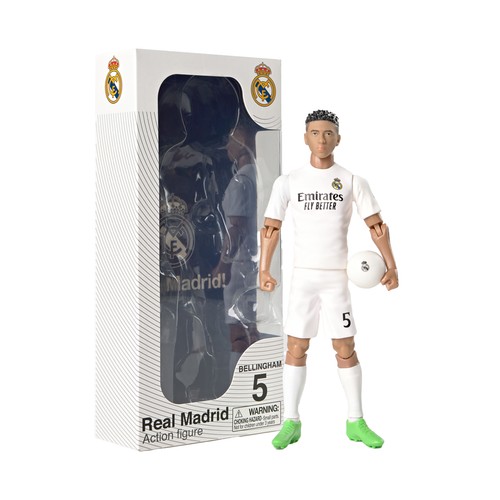 Figura Jugador de Fútbol Real Madrid Sockers, Bellingham, coleccionable, ZIPAN TRADE