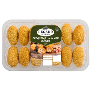 LEGADO IBÉRICO de El Pozo Croquetas con jamón ibérico 12 uds.