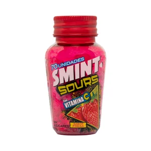 SMINT Sours Strawerry Caramelos con vitamina C 49 g.