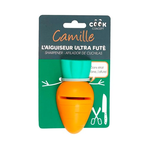 Afilador con forma de zanahoria, COOK CONCEPT.