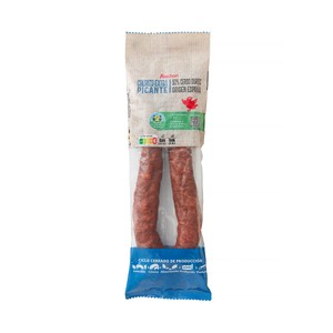 Alcampo Cultivamos LO Bueno  Sarta de Chorizo Picante de Categoría Extra (50% Raza Duroc)  280 G.