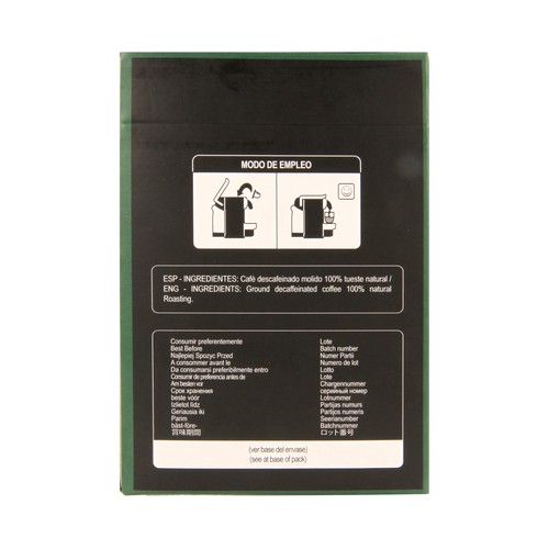 ABBANTIA Café en cápsulas compostables descafeinado nº7, 10 uds.