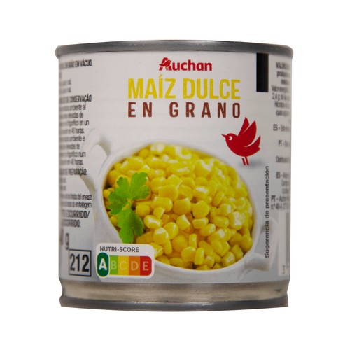 PRODUCTO ALCAMPO Maíz dulce 140 g.