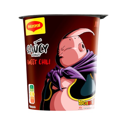 MAGGI Saucy Noodles fideos instantáneos sabor a salsa de chili dulce 75 g
