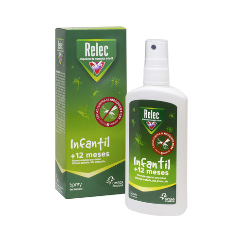 RELEC Spray antimosquitos infantil a partir de 2 años RELEC 100 ml.