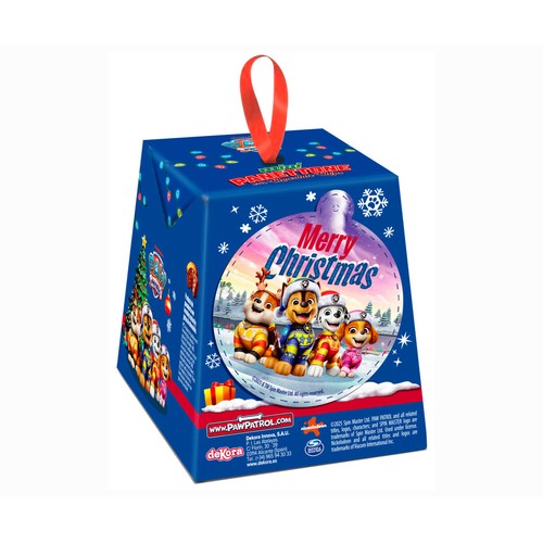 DEKORA Panettone con chocolate Paw patrol 100 g.