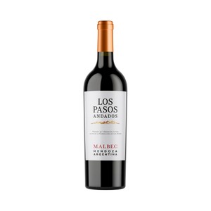 Imagen de LOS PASOS ANDADOS vino tinto Malbec con D.O.Luján de Cuyo-Producto de Argen botella 75 cl.