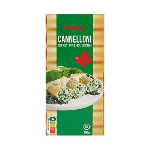PRODUCTO ALCAMPO Canelones sin precocinar 250 g.