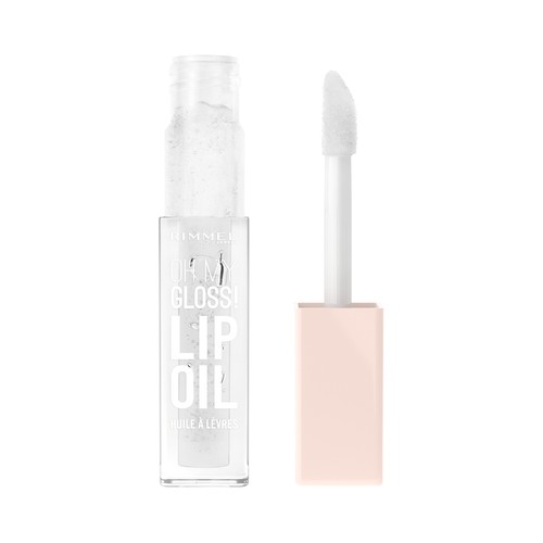RIMMEL Oh my gloss! tono 000 Clear cloud Brillo de labios nutritivo con vitamina E.