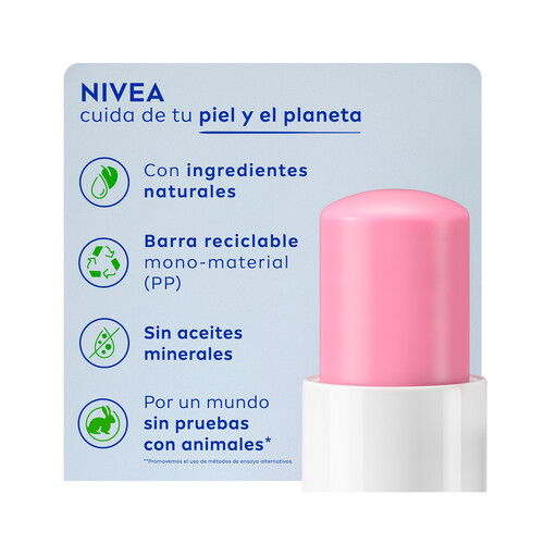 LIPOSAN Soft rosé Protector (bálsamo) labial hidratante.