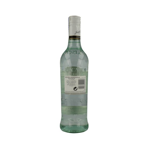 BACARDI Ron blanco de calidad superior Carta blanca botella de 70 cl.
