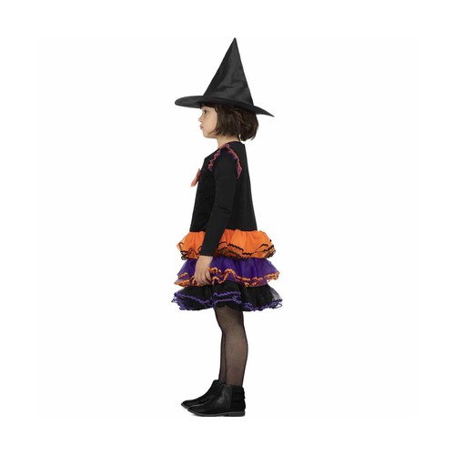 Disfraz de brujita fantasía para niña talla 3-4 años, MY OTHER ME.