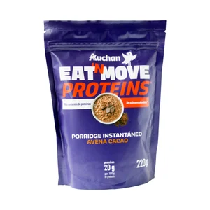 PRODUCTO ALCAMPO Eat & move Porridge cacao 220 g.