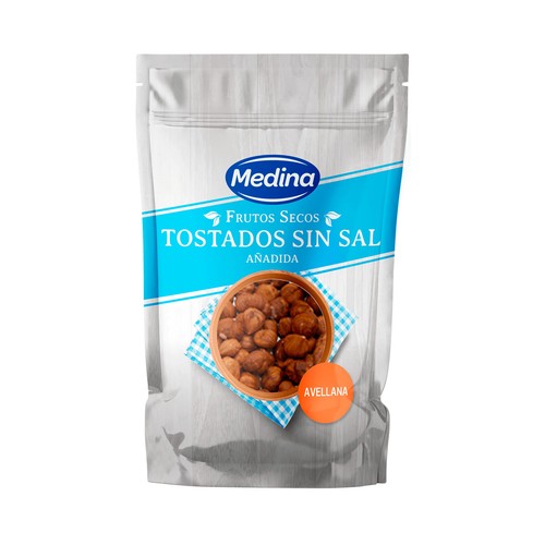 MEDINA Avellanas tostadas sin sal MEDINA 125 g.