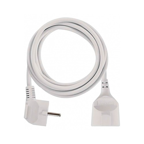 Prolongador blanco 3m 16A IP20. EMOS