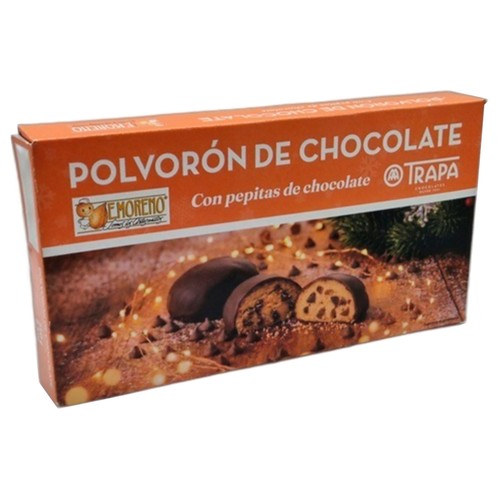 E.MORENO Polvorón de chocolate trapa 250 g.