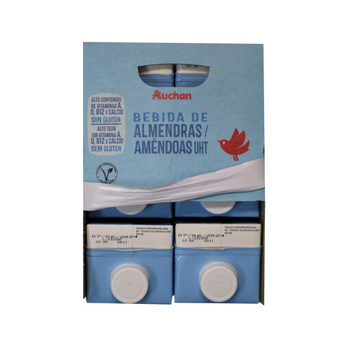 PRODUCTO ALCAMPO Bebida de almendras enriquecida con calcio PRODUCTO ALCAMPO 6 x 1l.