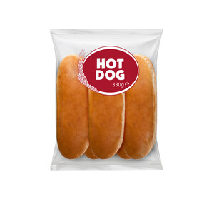 DULCESA Pan para perritos calientes (Hot Dog) DULCESA 6 uds. 330 g.