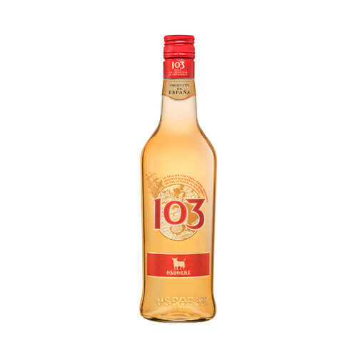 103 Bebida espirituosa de brandy solera 103 botella de 70 cl.